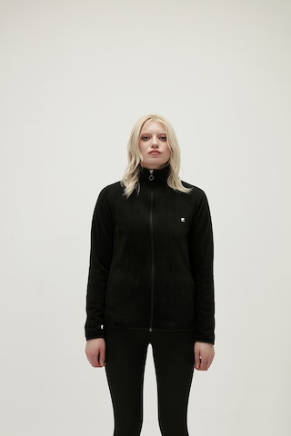 Bad Bear Wilma Full-zip Siyah Fermuarlı Kadın Polar Sweatshirt-siyah Siyah