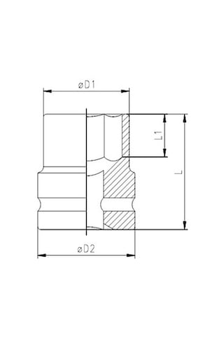 İzeltaş Havalı Lokma Anahtar 27 Mm 3/4"