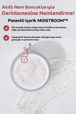 Shionle Cilt Tonu Eşitleyici, Yoğun Nem Boncuklu Kore Moist Krem 50ml
