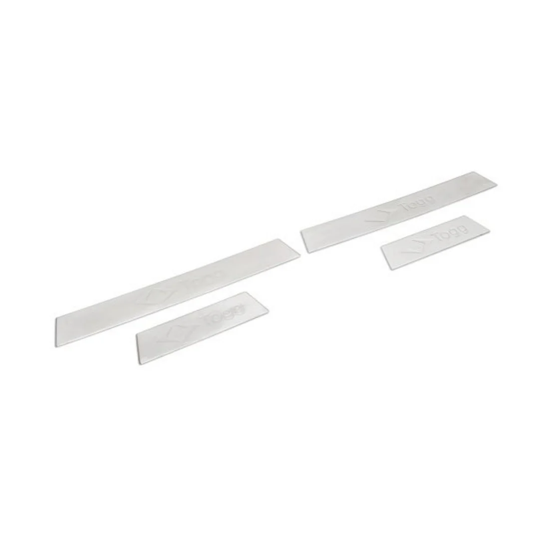 Togg T10x Kapı Eşiği 4 Parça - Krom Taşlı 2023 Ve Sonrası