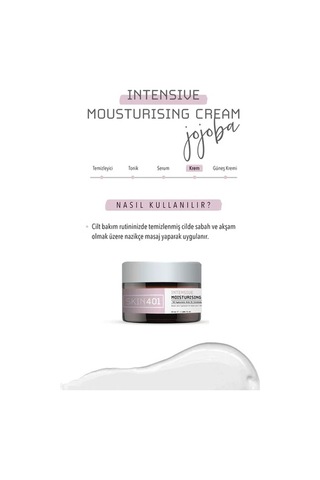 Skin401 Yoğun Nemlendirici ve Bariyer Güçlendirici Onarıcı Bakım Kremi 50 ML