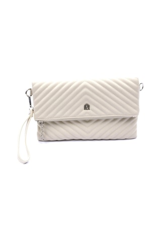 Barbara Kadın Clutch Çanta 67-6010 Bej - Bej