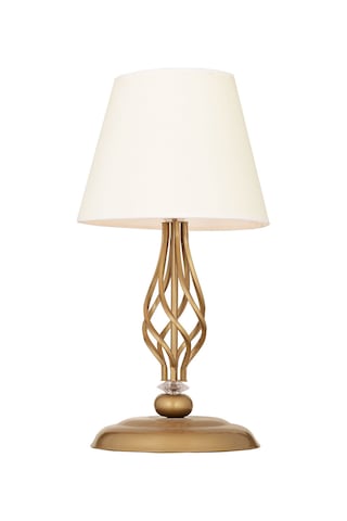 Lupin Beyaz Şapkalı Eskitme Abajur Diğer