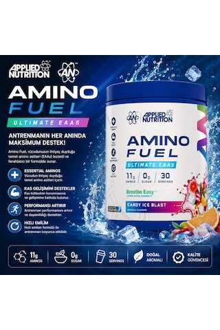 Applied Nutrition Amino Fuel Ultimate Eaa Workout Recovery 390 Gr - Candy İce Blast
