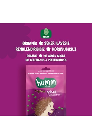 Humm Organik Pancarlı Vegan Grissini 6 x 75 G