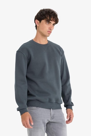 Defacto Regular Fit Bisiklet Yaka Basic Düz Kalın Sweatshirt T3777az25auar184 Antrasit