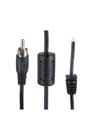 Weko Yerli Üretim 1.2 Metre Tos Rca Konnektörlü Uydu Santralleri İçin Yedek Adaptör Kablosu