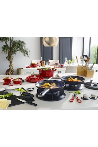 Zwilling Madura Duraslide Yapışmaz Granit Kaplama Kızartma Tavası, Granit Ve Alüminyum, Siyah, Sku: Smg8690010167606 Açık Gri