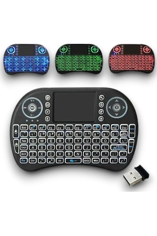 Işıklı Mini Klavye Sayesinde Karanlıkta Bile Rahat Kullanım