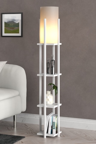 Retohome Beyaz Rafli Lambader 4002