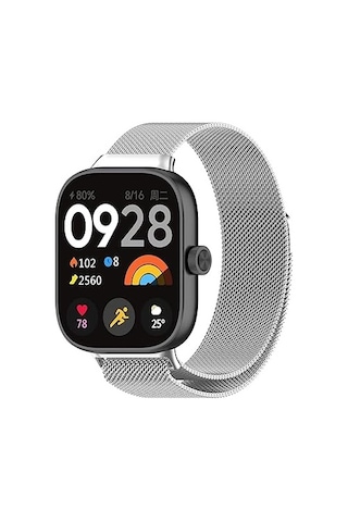 Xiaomi Redmi Watch 4 / Band 8 Pro Kordon Milano Loop Metal Kordon