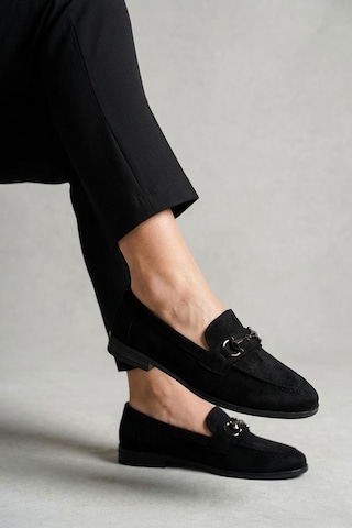 Papuçcity Fncy 03448 Kadın Günlük Loafer Ayakkabı Sıyah