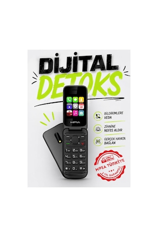 Yerli Üretim Kapaklı Kamerasız Tuşlu Detoks Cep Telefonu Öğrenci Yaşlı Btk 7 Gün Şarj 2 Yıl Yerli Üretim Kapaklı Kamerasız Tuşlu Detoks Cep Telefonu Öğrenci Yaşlı Btk 7 Gün Şarj 2 Yıl