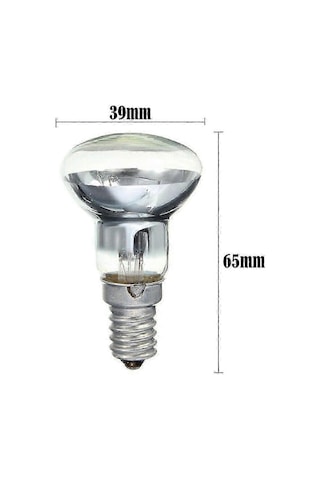 Yedek Lav Lambası E14 R39 30w Spot Vidalı Ampul Şeffaf Reflektör - Kaiyi Diğer