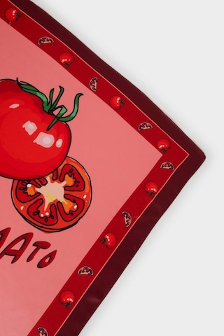 Defacto Kadın Desenli Şal F9508ax25hsrd2 Kırmızı
