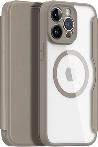 Dux Ducis İphone 14 Pro 6.1 Kılıf Skin X Pro Series Magsafe Kapaklı Kılıf Folio Case- 5775 Çok Renkli