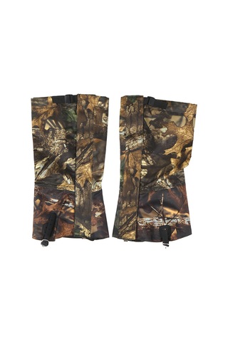 Geeksen Uzun Camo Kar Botu Korumaları Xl: Su Geçirmez, -30 C Dayanıklı, Tpu Askılı, Metal Kordon Kanca Kamuflaj