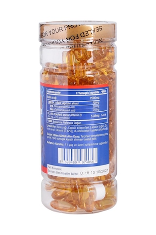 Vitapol Omega 3 Balık Yağı 3X200 Softgel Temmuz 2024