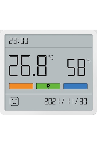 Atuman Th1 Dijital Saat Termohigrometre Termometre Nem Ölçer