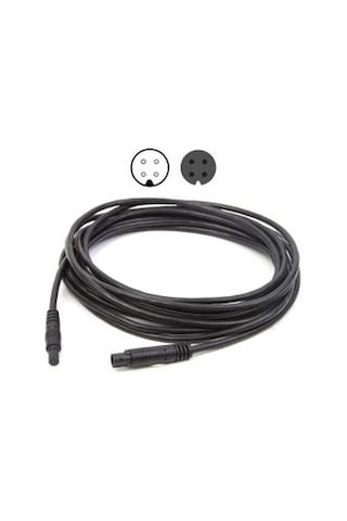 5 Metre 4 Pin Uzatma Kablo 4 Pin Araç Arka Kamera Uzatma Kablosu 5 Metre