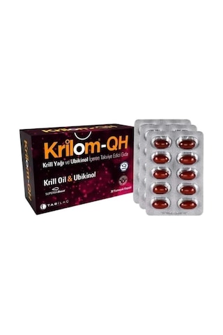 Krilom Qh 2 x 30 Yumuşak Kapsül