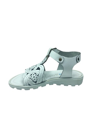Ortopedikal Raduno Kız Çocuk Sandalet Ayakkabı % 100 Hakiki Deri (548388659) Beyaz