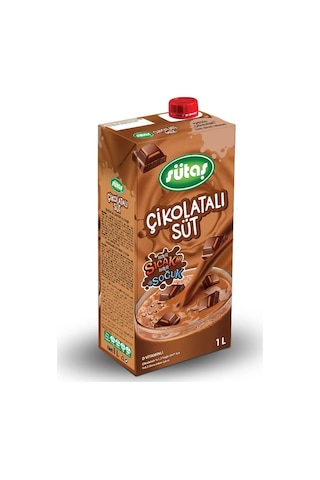 Sütaş Çikolatalı Süt 1 Lt X 6 Adet