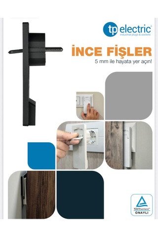 Tp Electric 1x16a İnce Fiş Slim