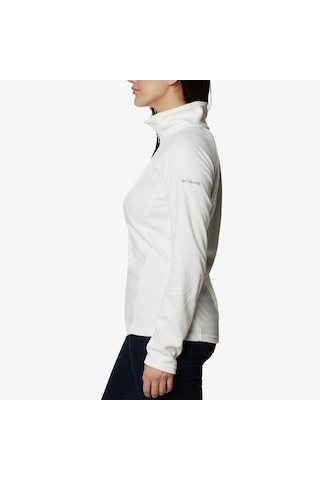 Columbia Glacial 1/2 Zipped Kadın Beyaz Polar Düz 1802201125 Krem