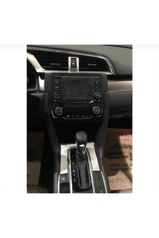 Honda - Civic Fc5 / Fk7 2016-2020 Hava Menfez Kaplama 3 Parça Gri