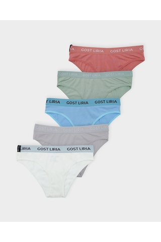 Gost Liria Full Moon Slip Külot 5 Li Paket - Çok Renkli Çok Renkli