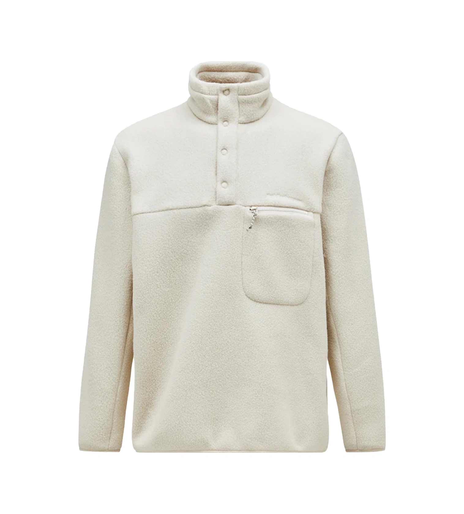 Peak Performance Peak Performance Fleece Snap T-neck Erkek Bej Fleece 28878 Çok Renkli