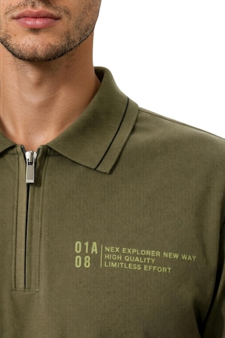 Arma Ar-ma Erkek Polo Yaka Tişört Baskisiz Basic Yaka Fermuarli Örme Kumaş Regular Fit %100 Pamuk 30/1 Çift Toplama Penye Pike Y31374357202 Haki-h1