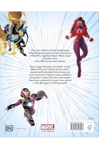 Marvel Avengers The Ultimate Character Guide New Edition Kapak Değişebilir