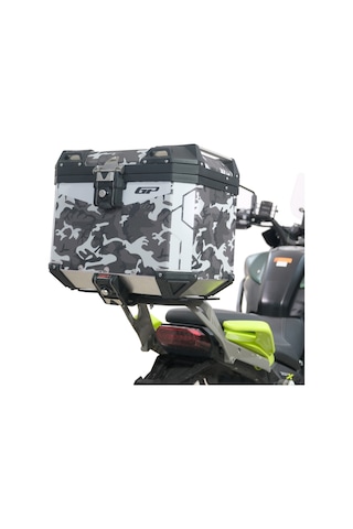 Gp Kompozit Dsn01 Universal 37 Lt Desenli Alüminyum Motosiklet Çantası Diğer