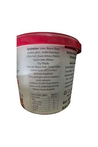 Naturem Çilek Reçeli 5 KG