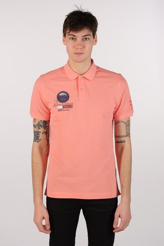 AR-MA Arma Erkek Büyük Beden Polo Yaka Tişört Y22374868701 Pembe