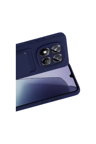 Ilkeshop Newface Xiaomi Redmi Note 15 Pro 4g Kelvin Kartvizitli Silikon - Lacivert