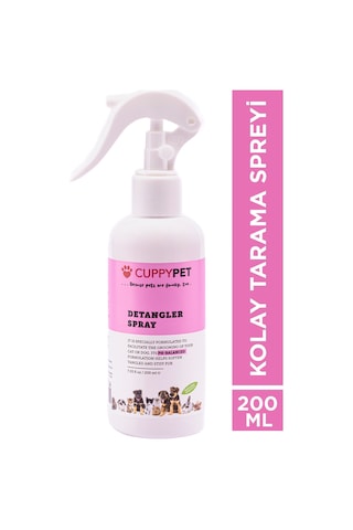 Cuppypet Evcil Hayvanlar İçin Kolay Tarama Spreyi 200 ML