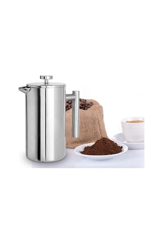 Suntek Magideal Kahve French Press Pot 800 ML Gri