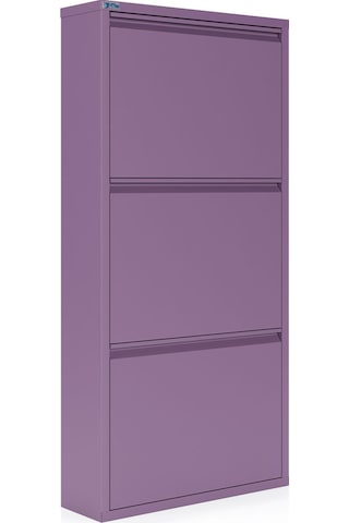 Ceha 3'lü Metal Ayakkabılık - Mor K.AYK-3 /AB4001 Mor