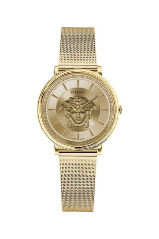 Versace Vrscve8102219 Kadın Kol Saati Altın