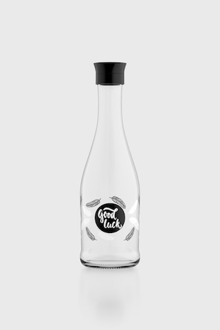 Renga Gala Good Luck Desenli 1000 Ml Cam Karaf 212011 Siyah