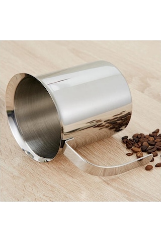 Soulader El Yapımı Süt Köpürtücü - Paslanmaz Çelik Kahve Köpüğü Yapma Makinesi, Cappuccino Ve Latice Hazırlama Aparatı, Ev & Ofis Kullanımı İçin Pratik Mutfak Aksesuarı Gümüş