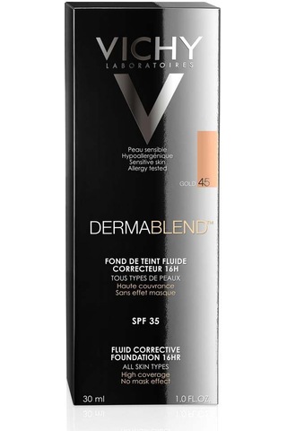 Vichy Dermablend Likit Düzeltici Fondöten Spf35 Gold 45 30 ML