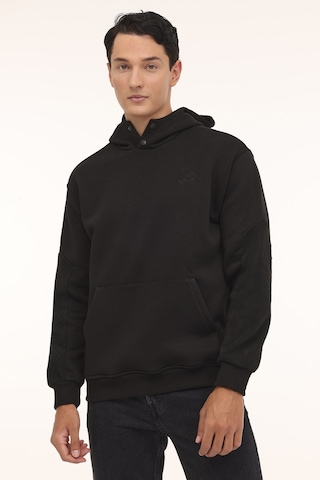 Lotto M-angulo Hoodıe 4pr Siyah Erkek Sweatshirt Siyah