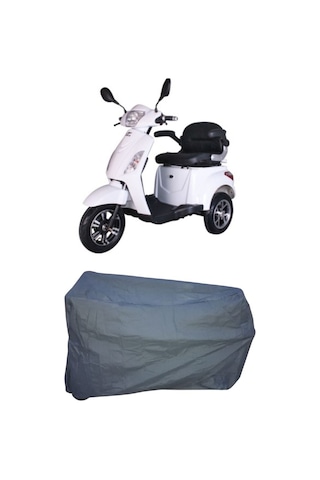 Volta Vm4 + 1500W 3 Tekerlekli 1 Kişilik Motor Brandası