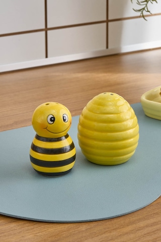 Karaca Bee Tuzluk Ve Biberlik Sarı Sarı