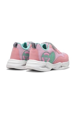 Tonny Black Çocuk Unisex Şeker Su Yeşili Tonny Black Işıklı Cırtlı Ayakkabı Pembe - Su Yeşili