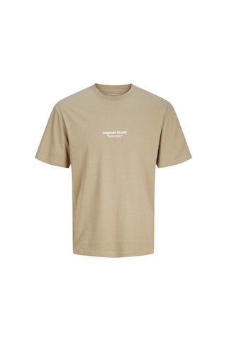 Jack & Jones Jorvesterbro Tee Ss Erkek T-shirt 12240121 Bej